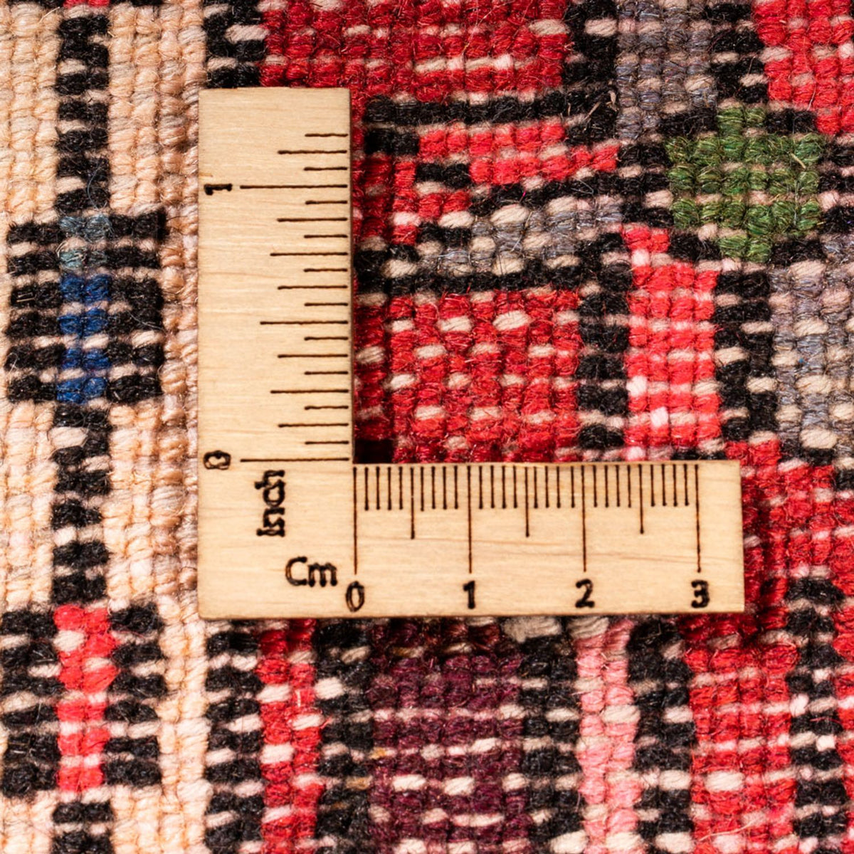 Løber Persisk tæppe - Nomadisk - 400 x 70 cm - rød