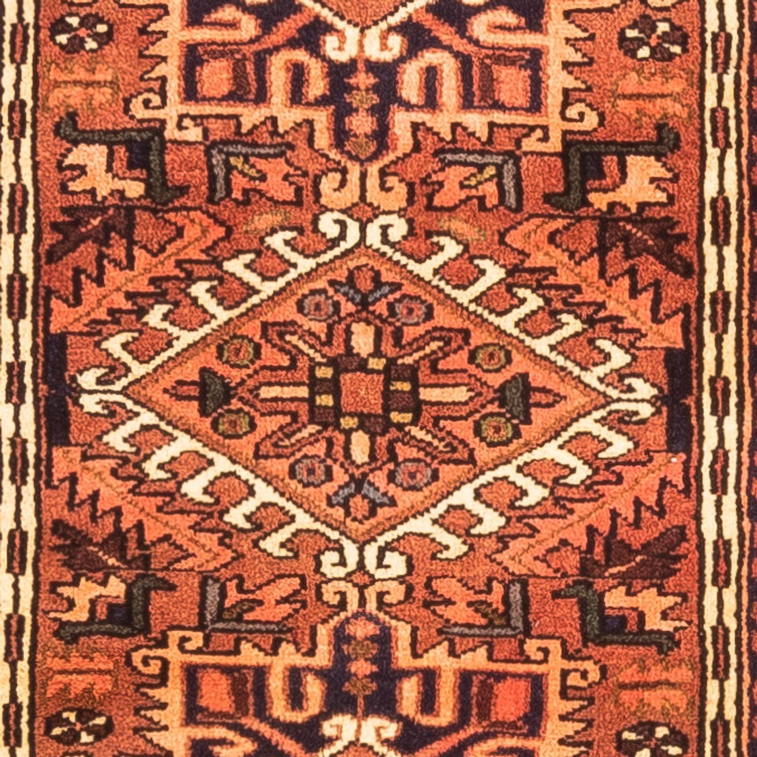 Løber Persisk tæppe - Nomadisk - 196 x 64 cm - rød