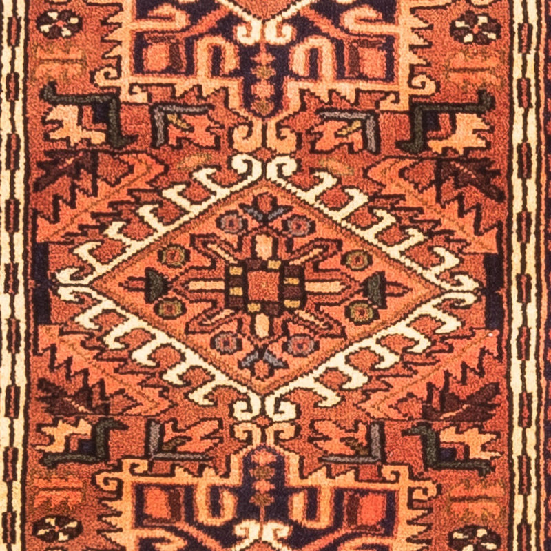 Løber Persisk tæppe - Nomadisk - 196 x 64 cm - rød
