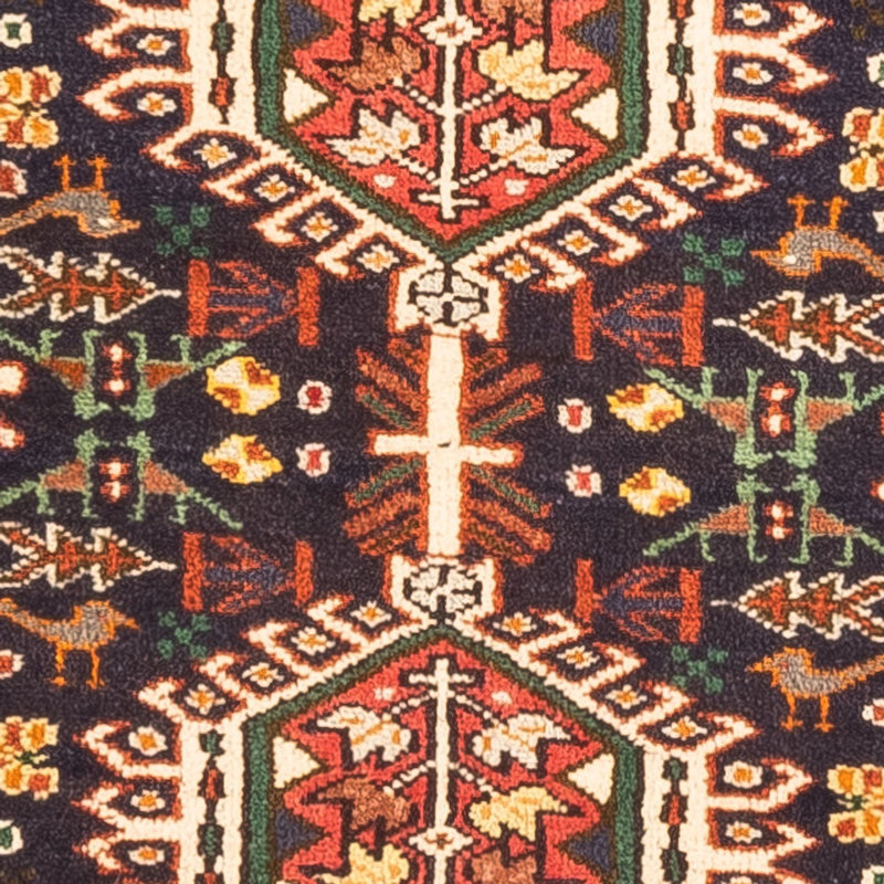 Persisk tæppe - Nomadisk - 146 x 70 cm - mørkeblå