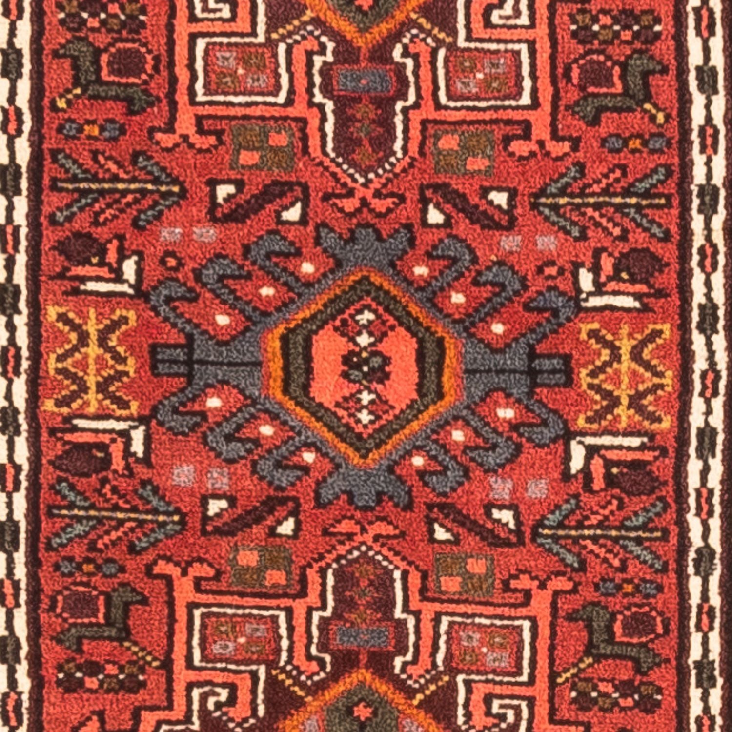Løber Persisk tæppe - Nomadisk - 207 x 61 cm - rød