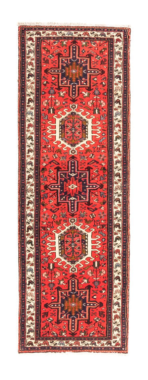 Løber Persisk tæppe - Nomadisk - 200 x 69 cm - rød