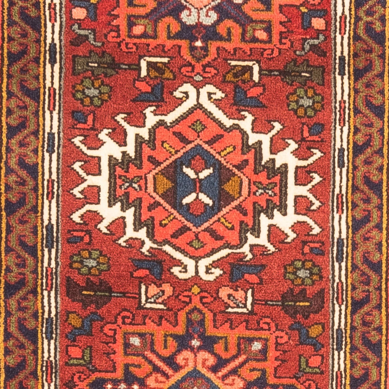 Løber Persisk tæppe - Nomadisk - 206 x 64 cm - rød