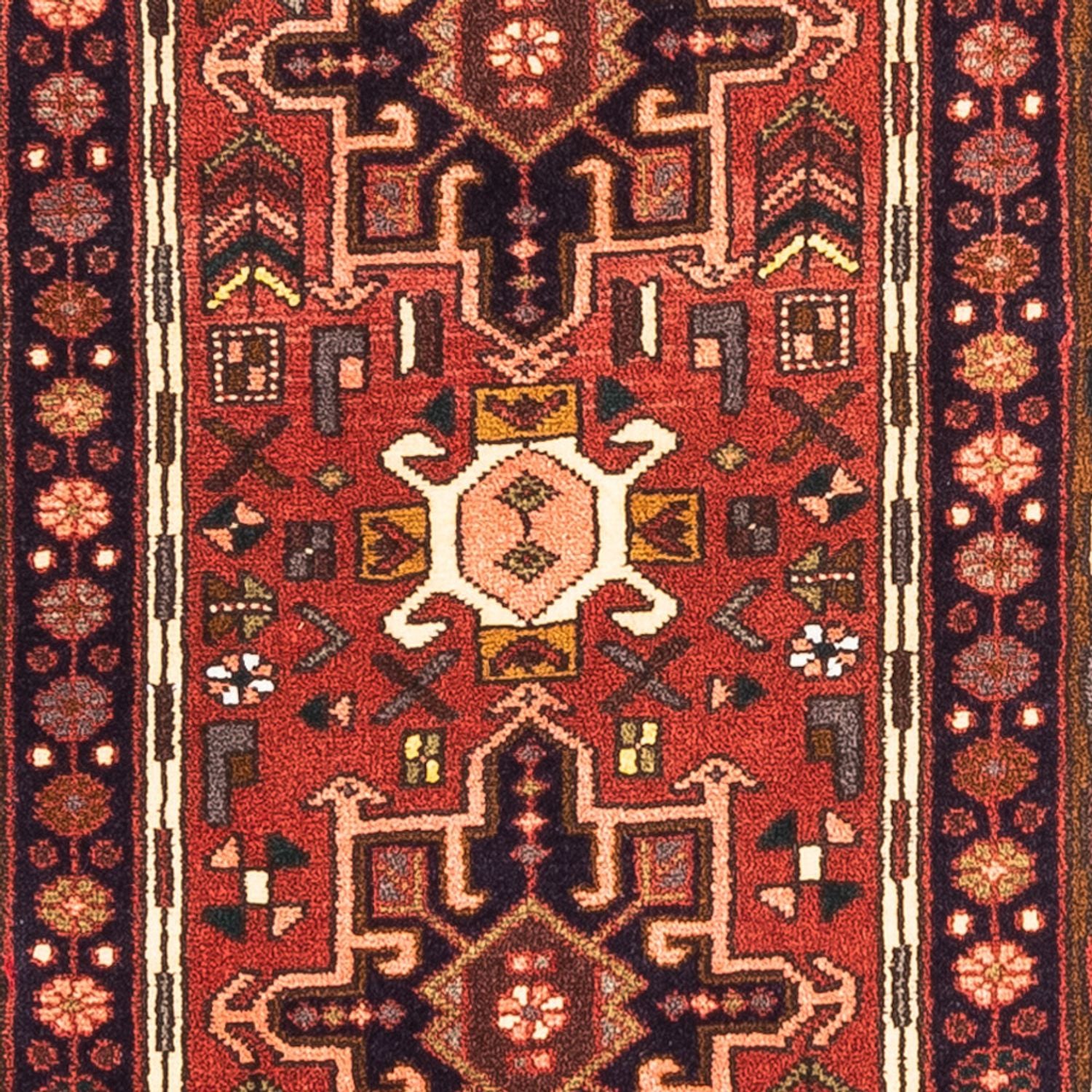Løber Persisk tæppe - Nomadisk - 203 x 60 cm - rød