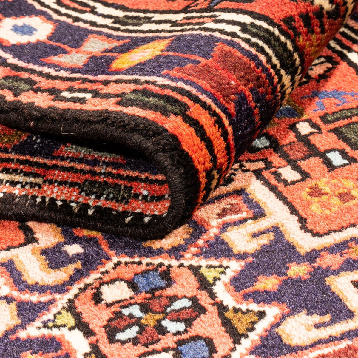 Løber Persisk tæppe - Nomadisk - 203 x 65 cm - rød