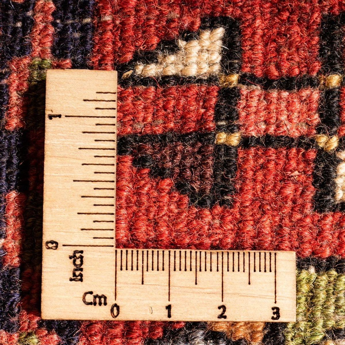 Løber Persisk tæppe - Nomadisk - 198 x 65 cm - rød