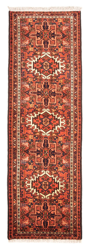 Løber Persisk tæppe - Nomadisk - 206 x 68 cm - rød