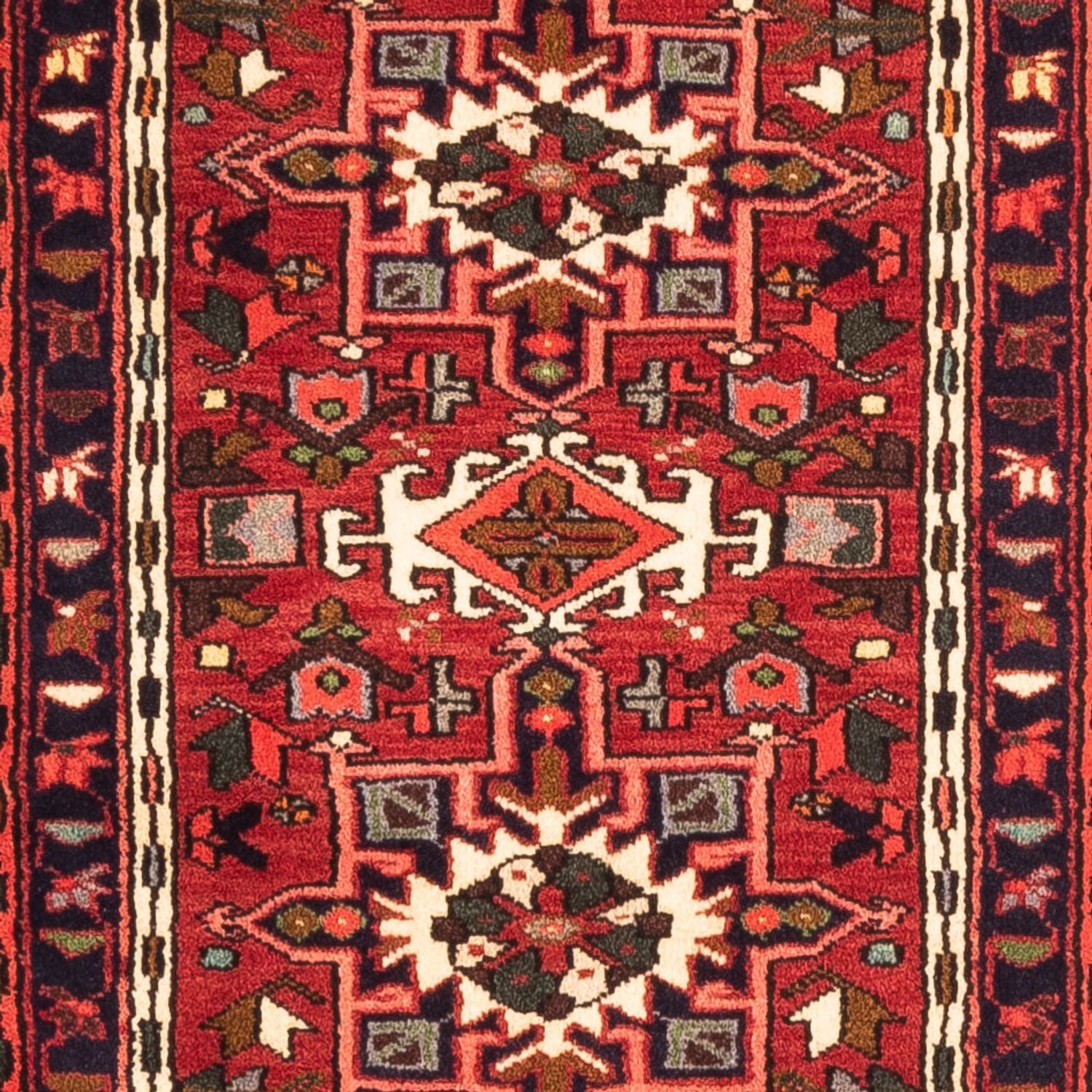 Løber Persisk tæppe - Nomadisk - 194 x 68 cm - rød