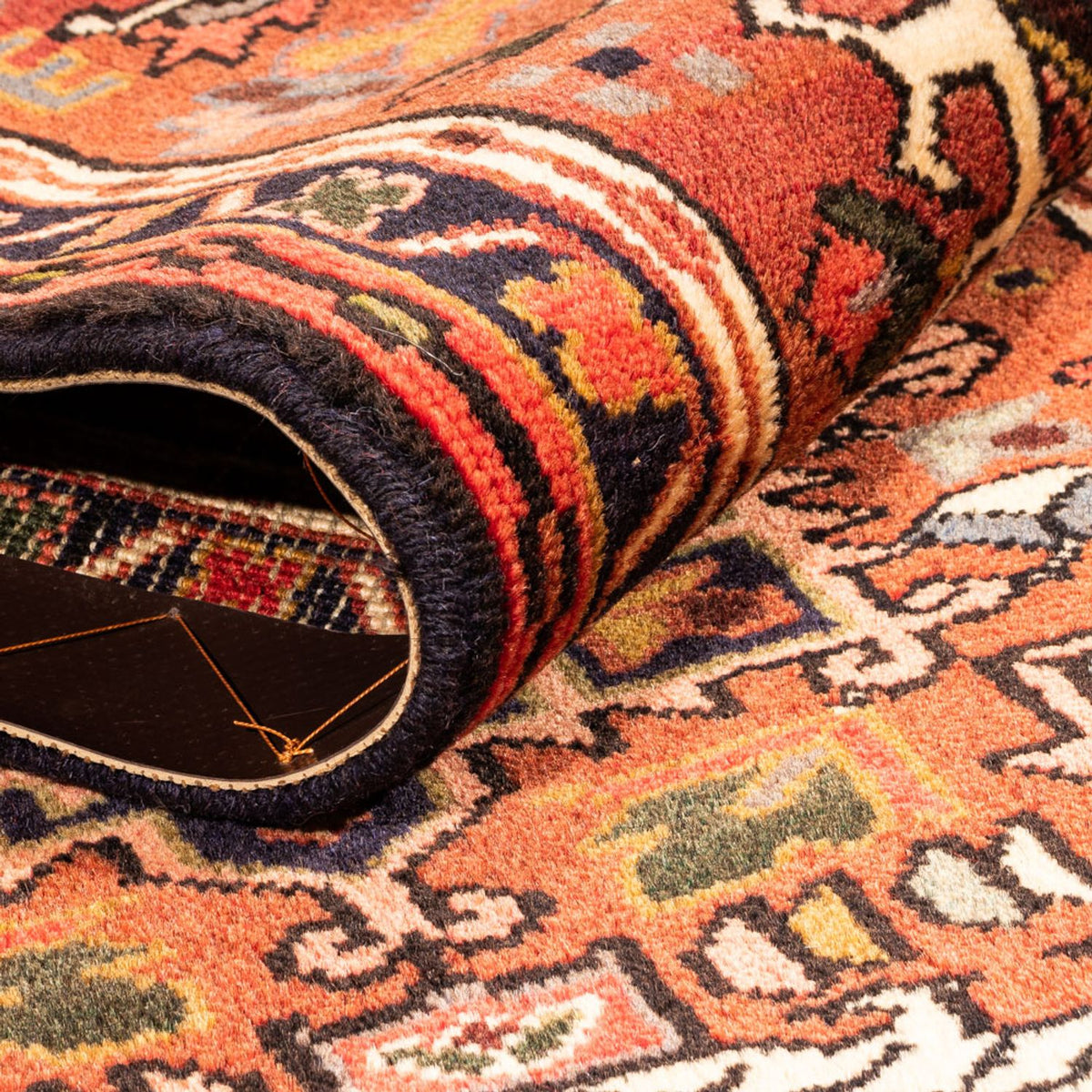 Løber Persisk tæppe - Nomadisk - 206 x 67 cm - rød