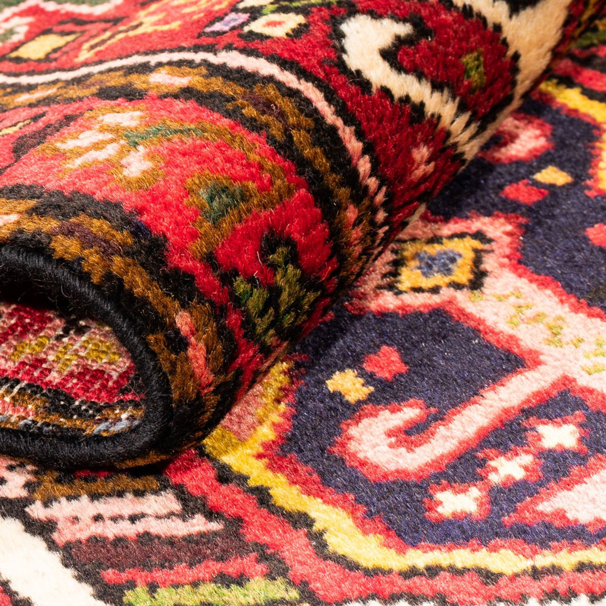 Løber Persisk tæppe - Nomadisk - 195 x 58 cm - rød