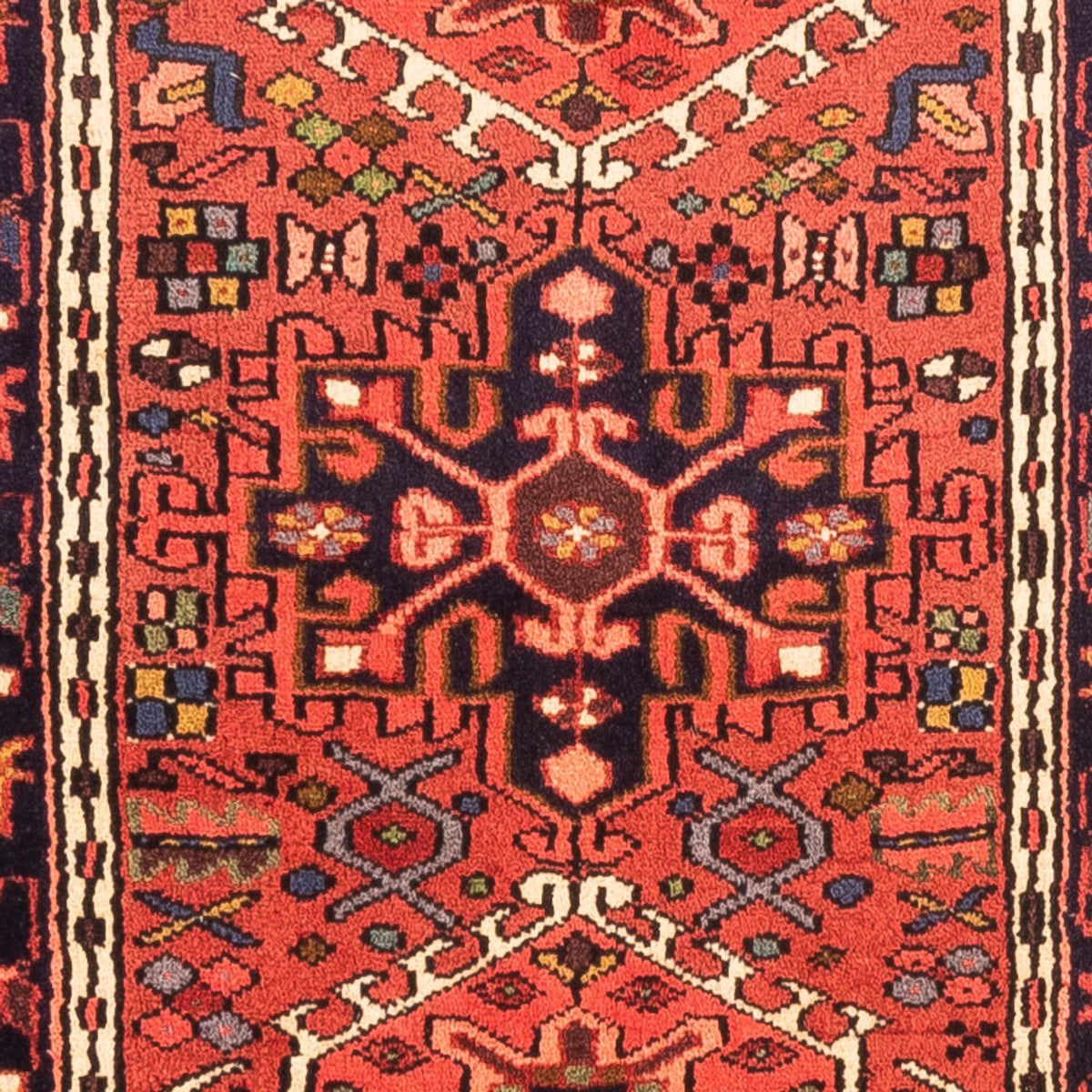 Løber Persisk tæppe - Nomadisk - 300 x 70 cm - rød