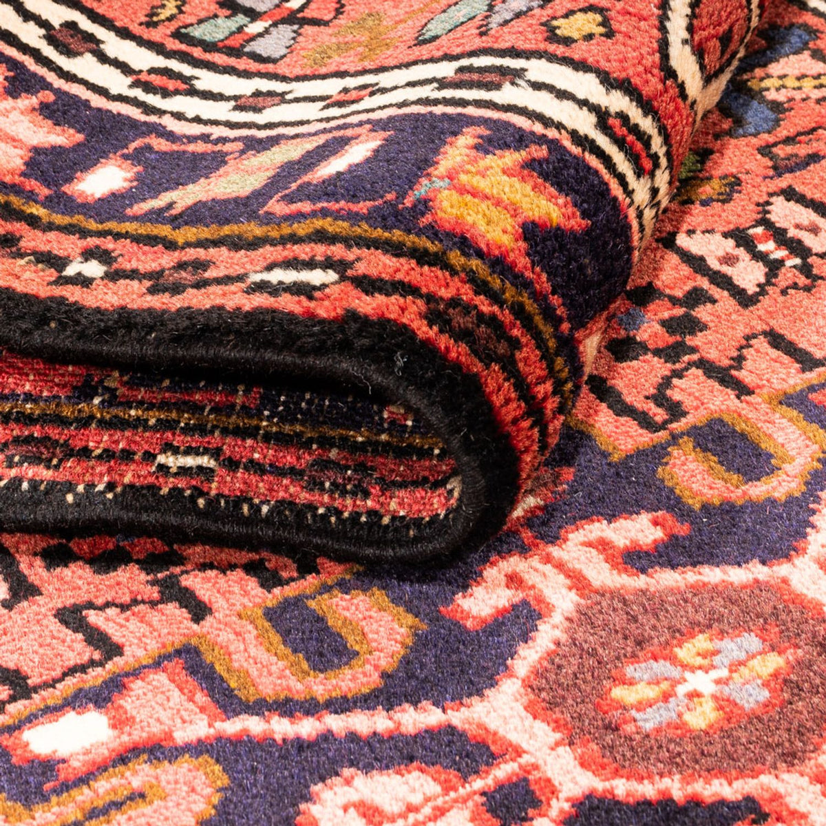 Løber Persisk tæppe - Nomadisk - 300 x 70 cm - rød