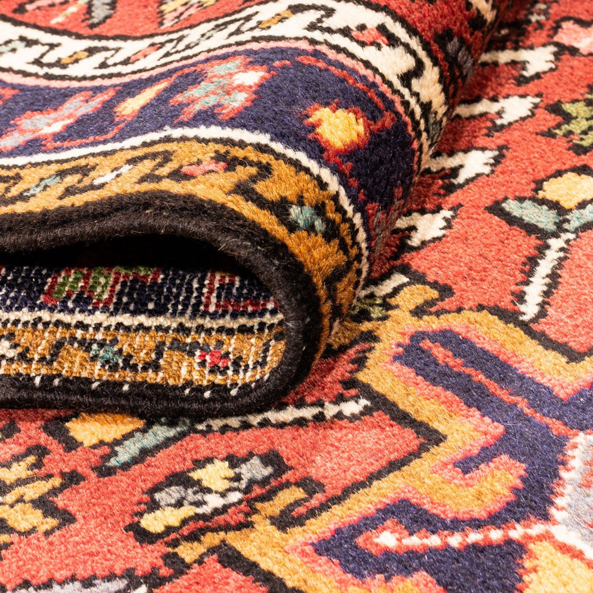 Løber Persisk tæppe - Nomadisk - 288 x 70 cm - rød