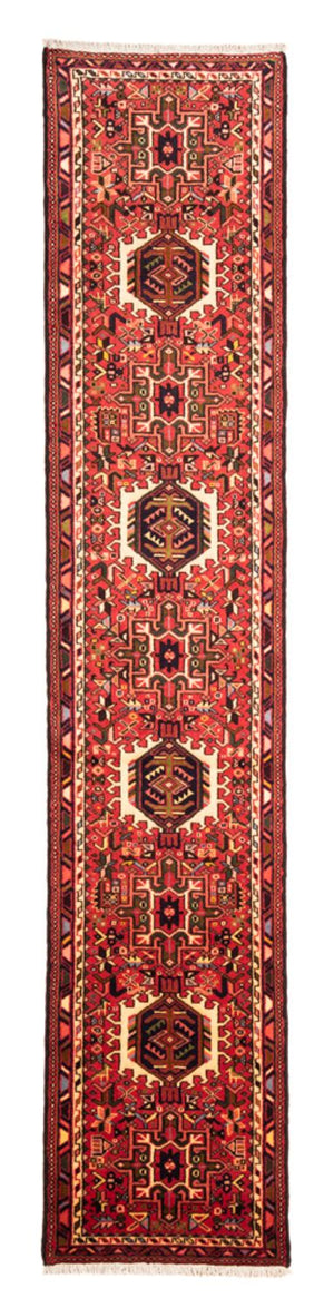 Løber Persisk tæppe - Nomadisk - 303 x 67 cm - rød