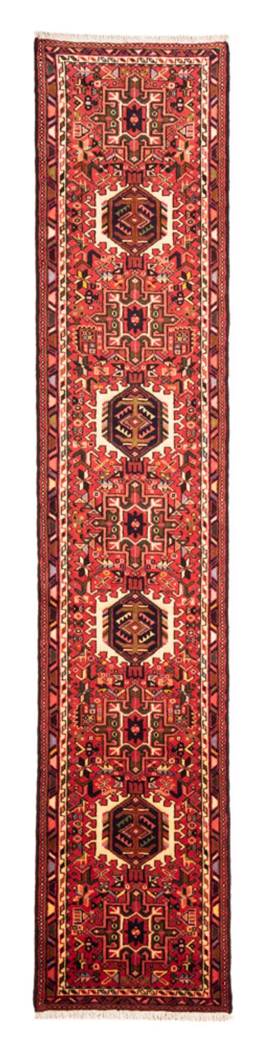 Løber Persisk tæppe - Nomadisk - 303 x 67 cm - rød