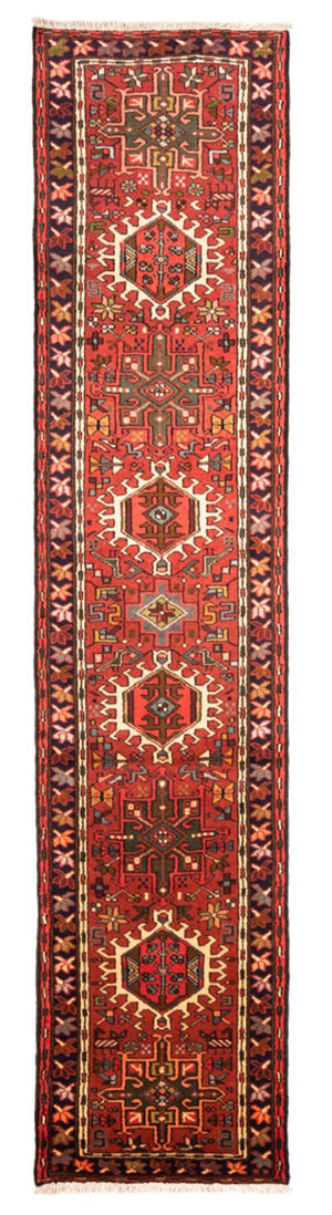 Løber Persisk tæppe - Nomadisk - 296 x 67 cm - rød