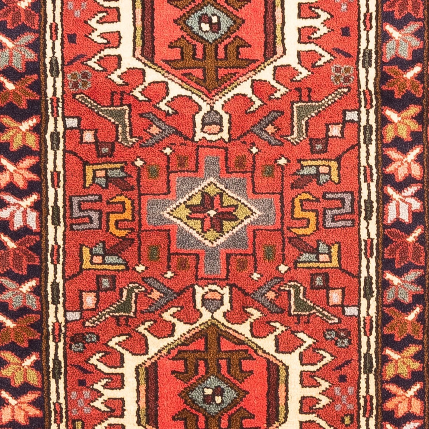 Løber Persisk tæppe - Nomadisk - 296 x 67 cm - rød