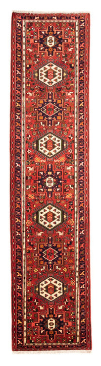 Løber Persisk tæppe - Nomadisk - 296 x 70 cm - rød