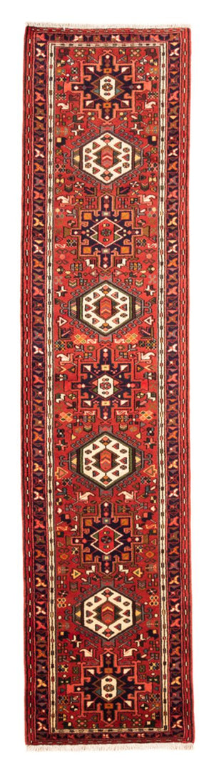 Løber Persisk tæppe - Nomadisk - 296 x 70 cm - rød