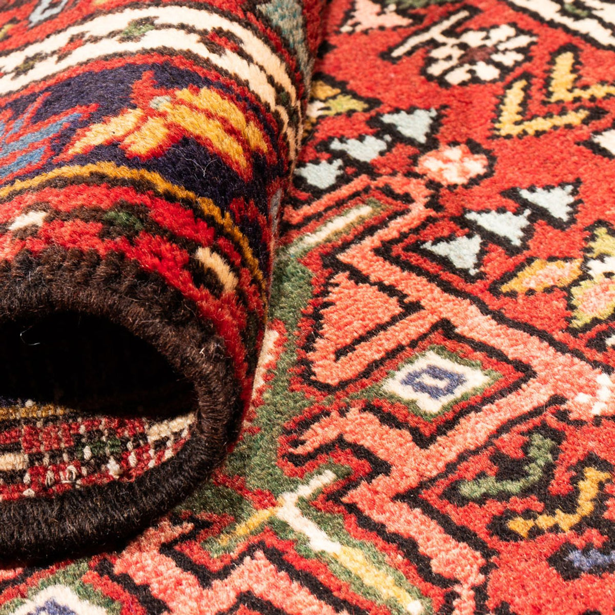 Løber Persisk tæppe - Nomadisk - 275 x 74 cm - rød