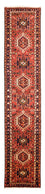 Løber Persisk tæppe - Nomadisk - 300 x 73 cm - rød