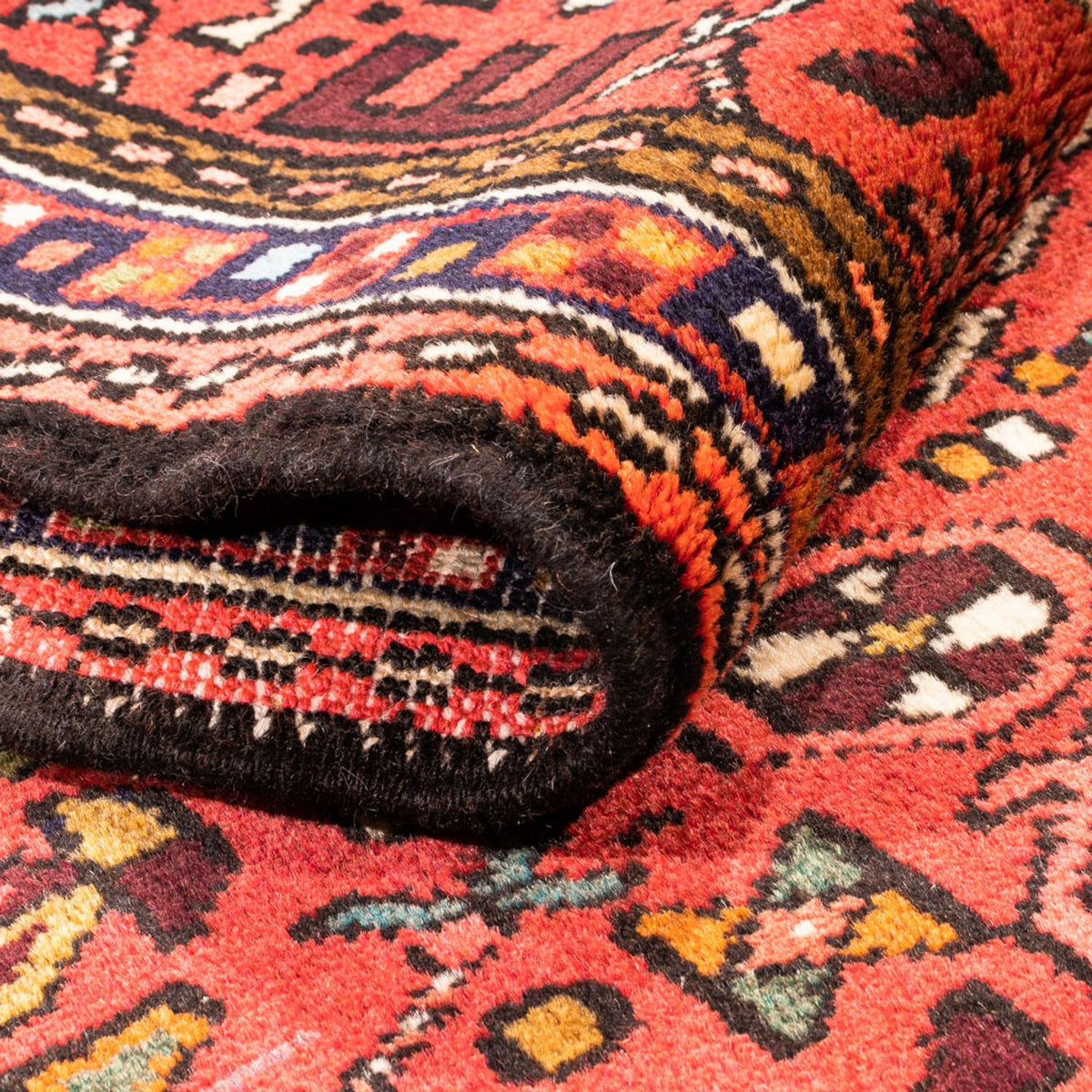 Løber Persisk tæppe - Nomadisk - 288 x 75 cm - rød