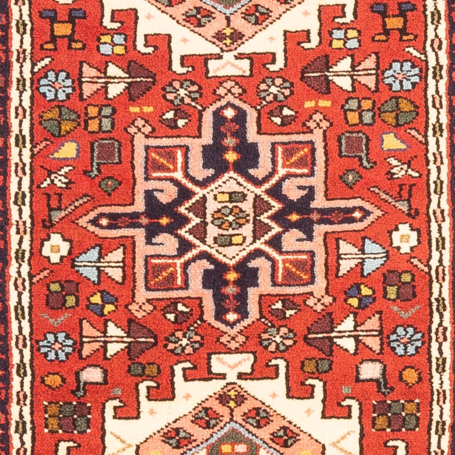 Løber Persisk tæppe - Nomadisk - 299 x 75 cm - rød