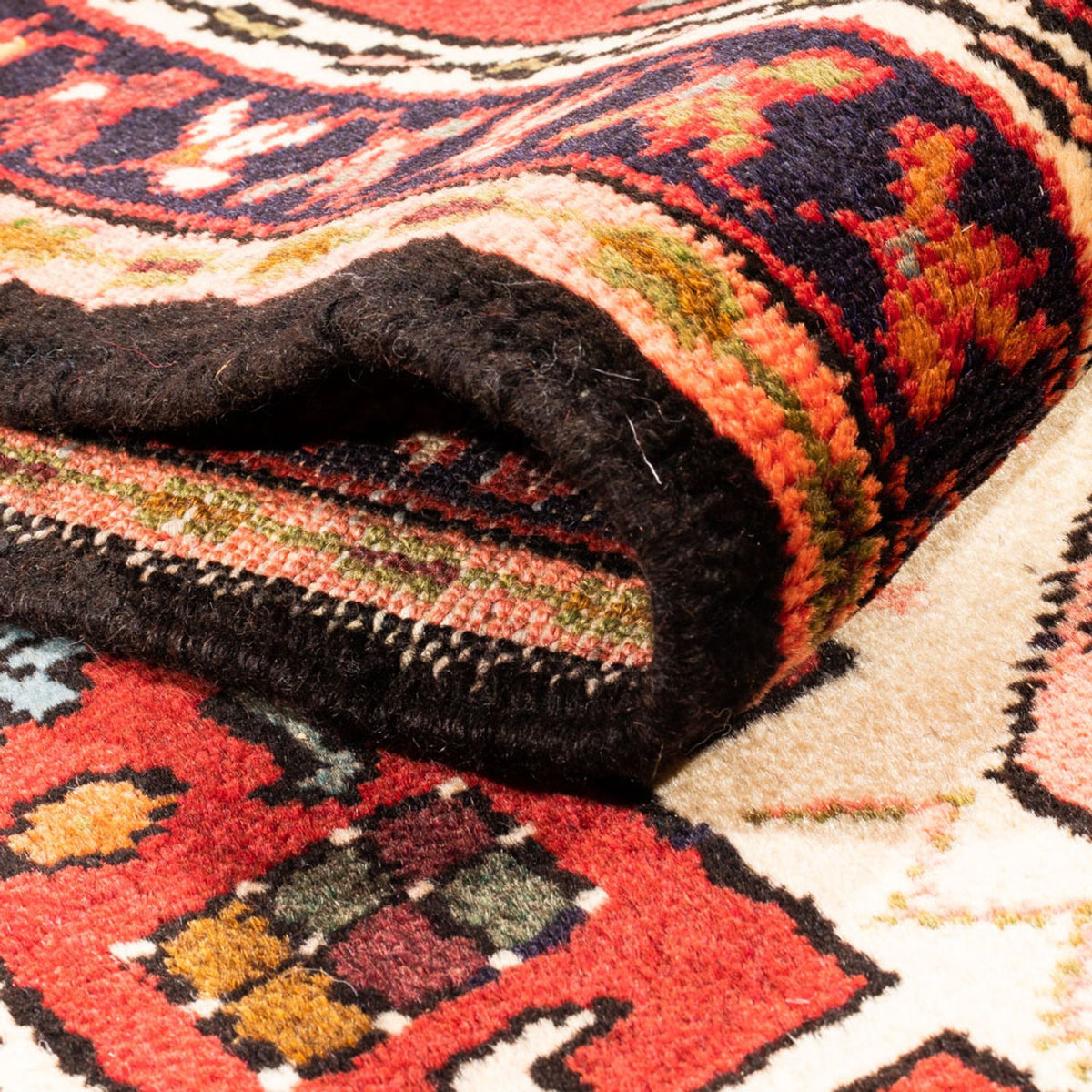 Løber Persisk tæppe - Nomadisk - 299 x 75 cm - rød