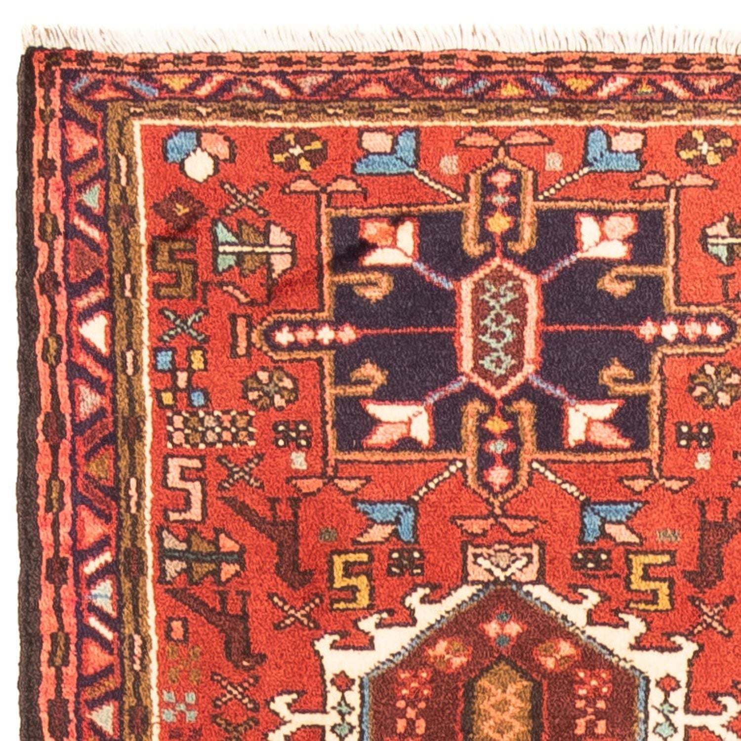 Løber Persisk tæppe - Nomadisk - 278 x 68 cm - rød
