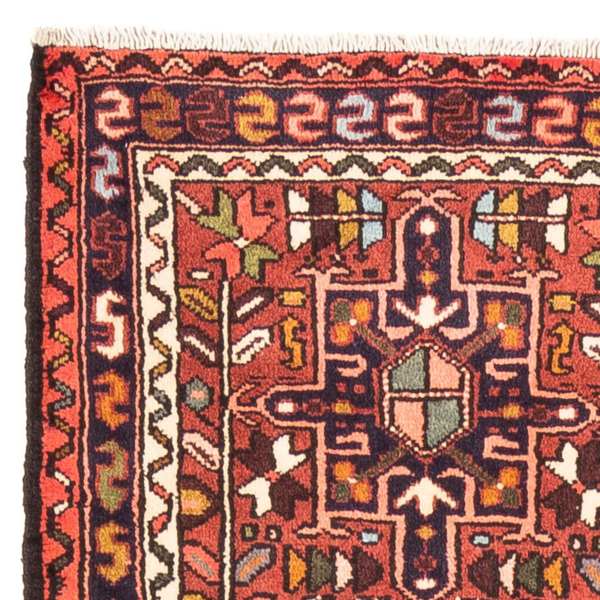 Løber Persisk tæppe - Nomadisk - 302 x 70 cm - rød