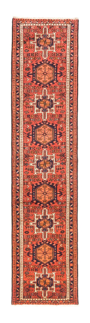 Løber Persisk tæppe - Nomadisk - 313 x 73 cm - rød