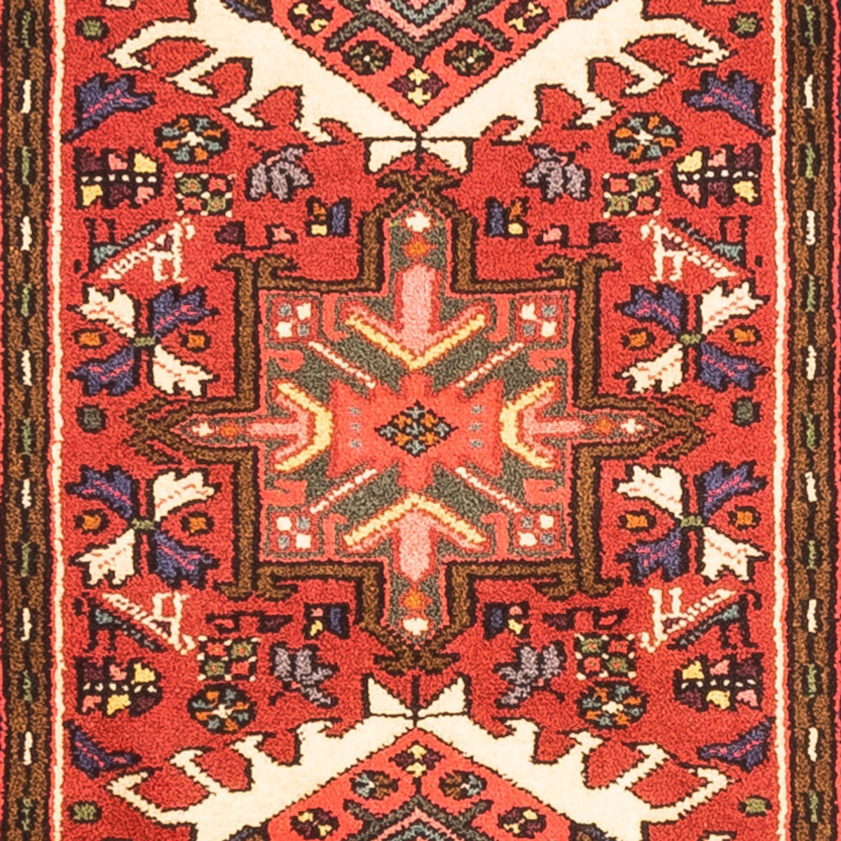 Løber Persisk tæppe - Nomadisk - 278 x 67 cm - rød