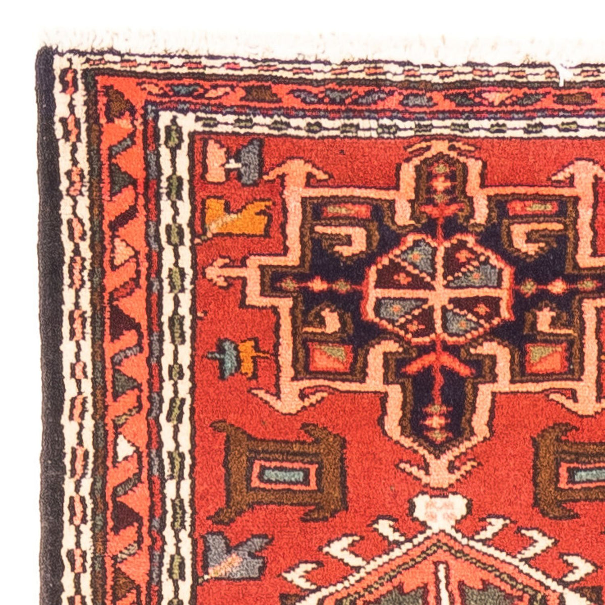 Løber Persisk tæppe - Nomadisk - 267 x 70 cm - rød