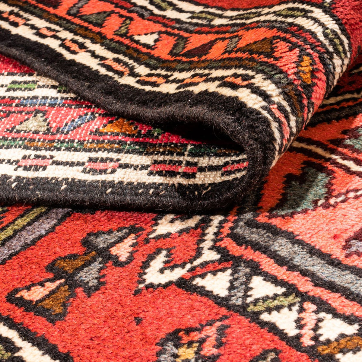 Løber Persisk tæppe - Nomadisk - 267 x 70 cm - rød