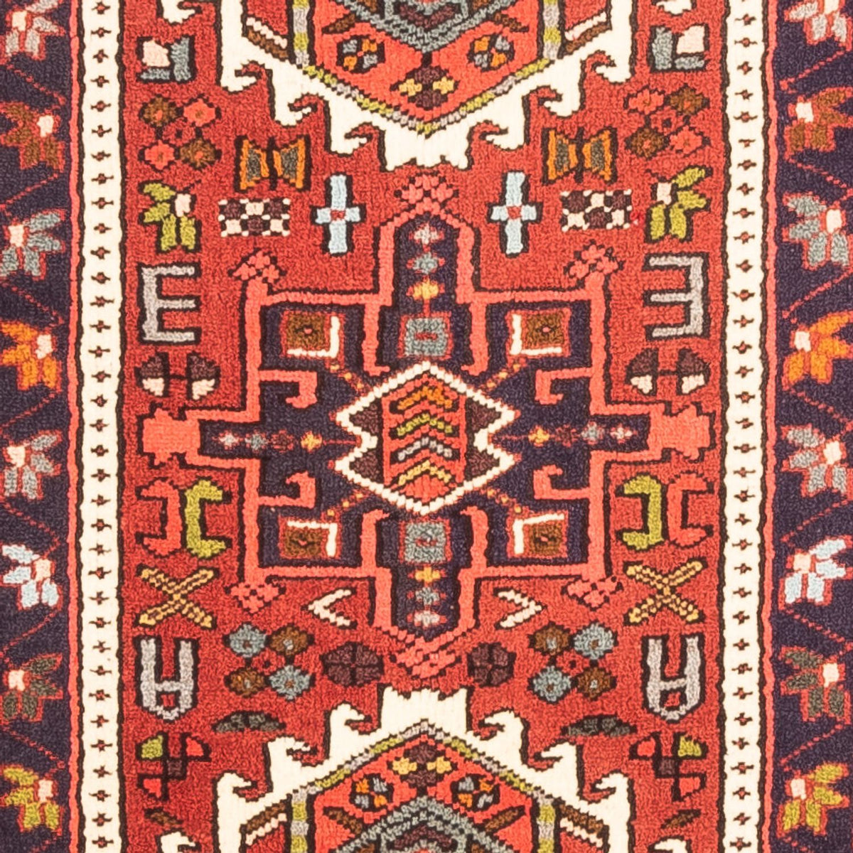 Løber Persisk tæppe - Nomadisk - 286 x 70 cm - rød