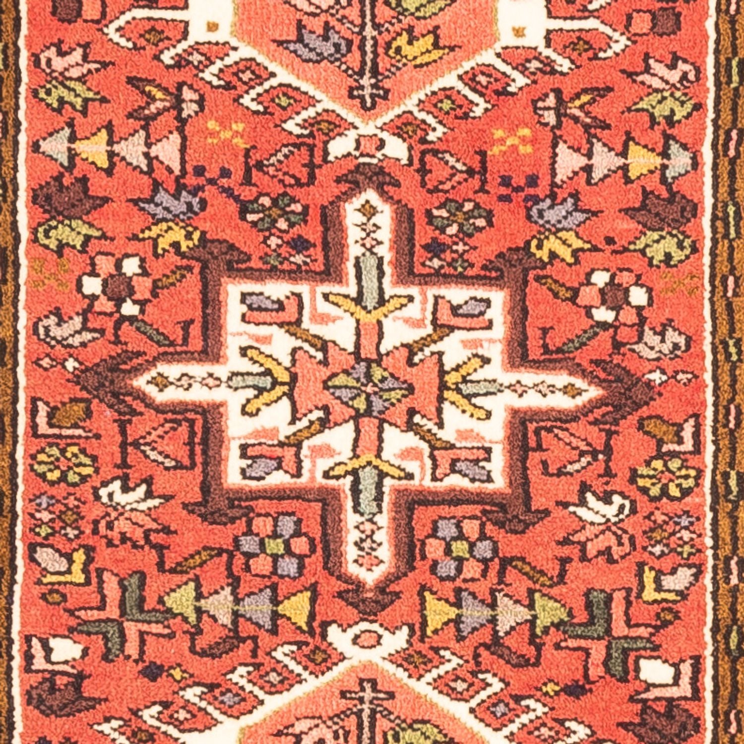 Løber Persisk tæppe - Nomadisk - 286 x 76 cm - rød