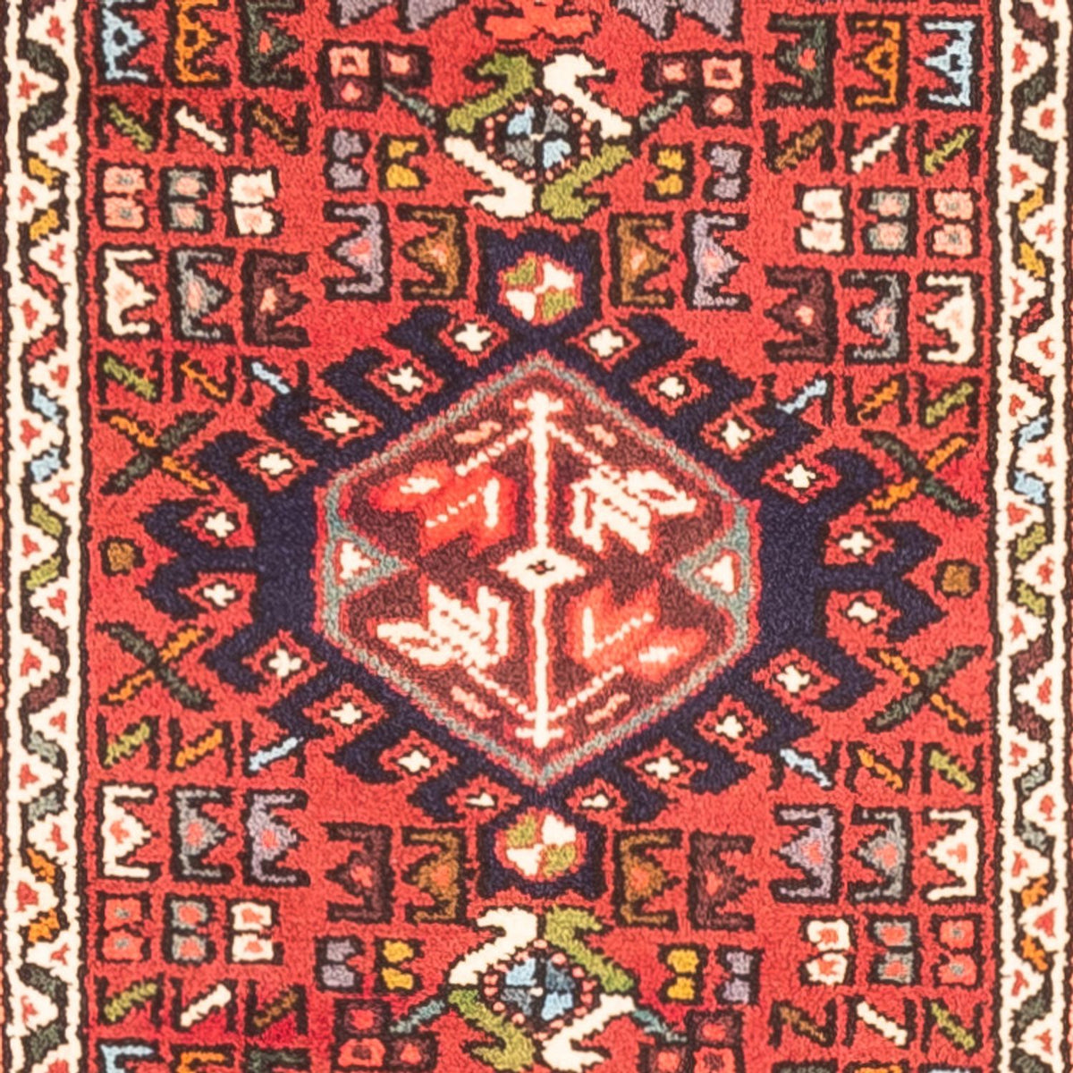 Løber Persisk tæppe - Nomadisk - 292 x 75 cm - rød