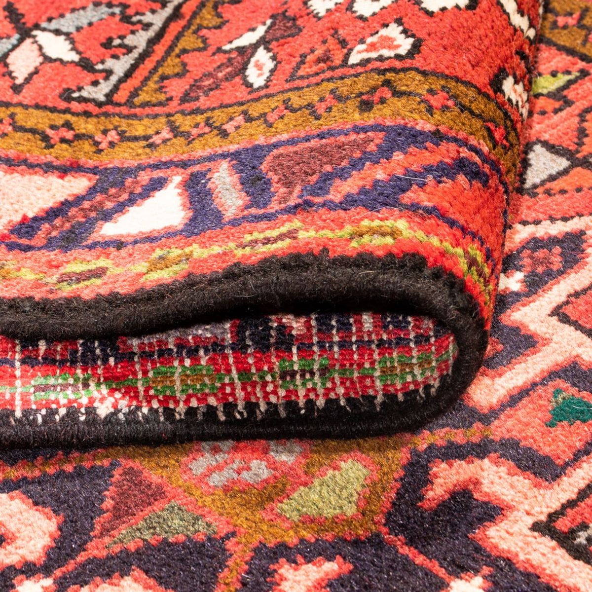 Løber Persisk tæppe - Nomadisk - 306 x 69 cm - rød