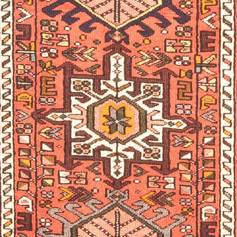 Løber Persisk tæppe - Nomadisk - 394 x 73 cm - rød