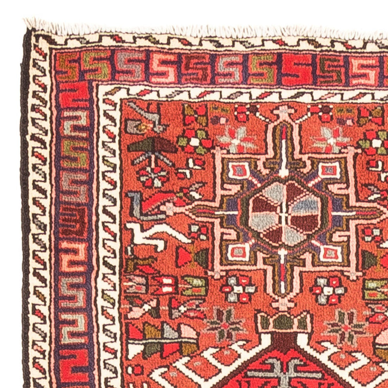 Løber Persisk tæppe - Nomadisk - 388 x 80 cm - rød