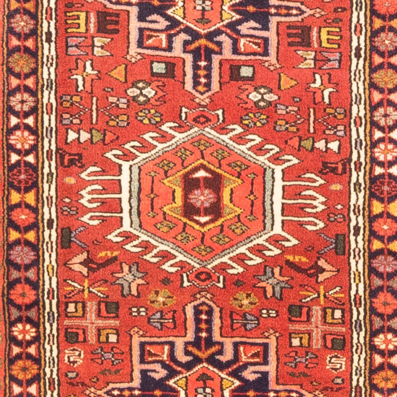 Løber Persisk tæppe - Nomadisk - 394 x 80 cm - rød