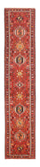 Løber Persisk tæppe - Nomadisk - 374 x 76 cm - rød
