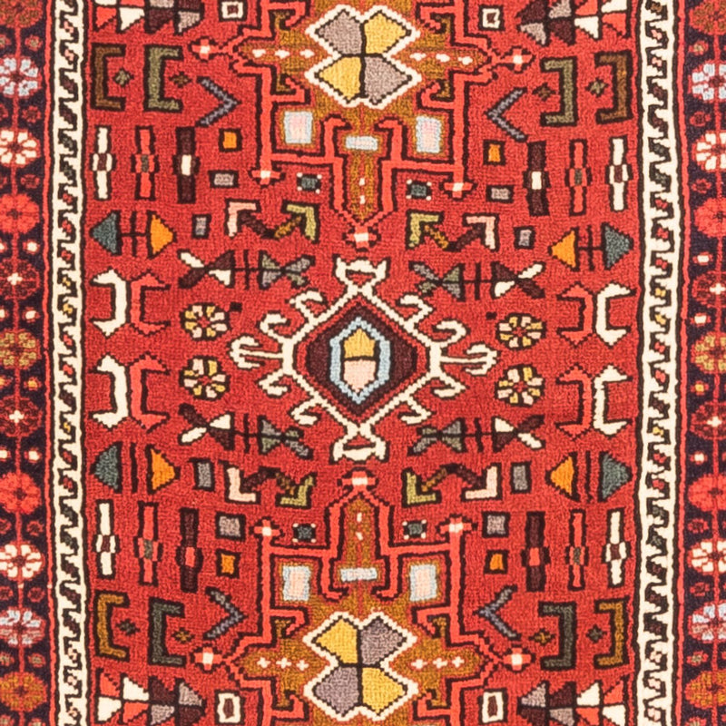 Løber Persisk tæppe - Nomadisk - 374 x 76 cm - rød