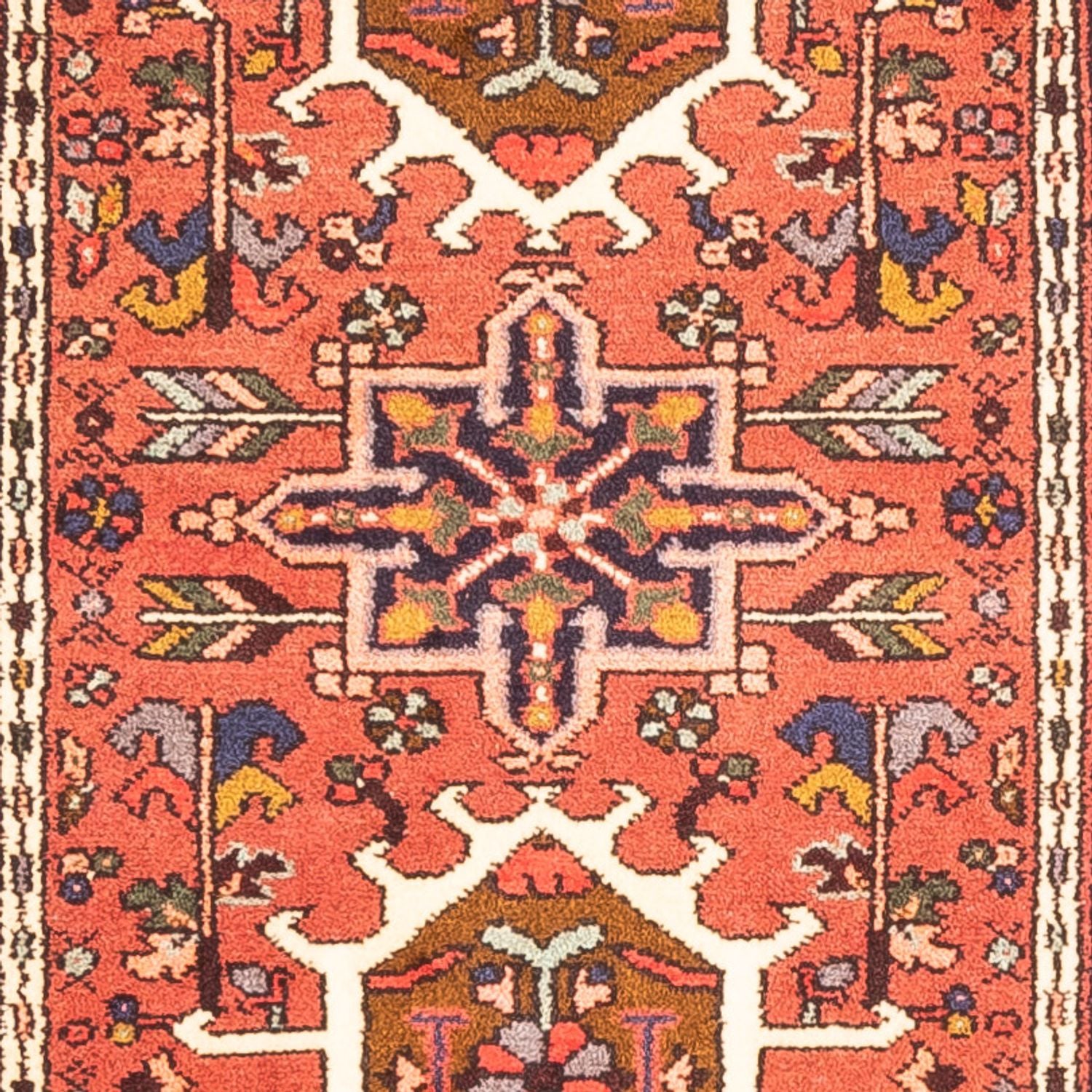 Løber Persisk tæppe - Nomadisk - 296 x 74 cm - rød