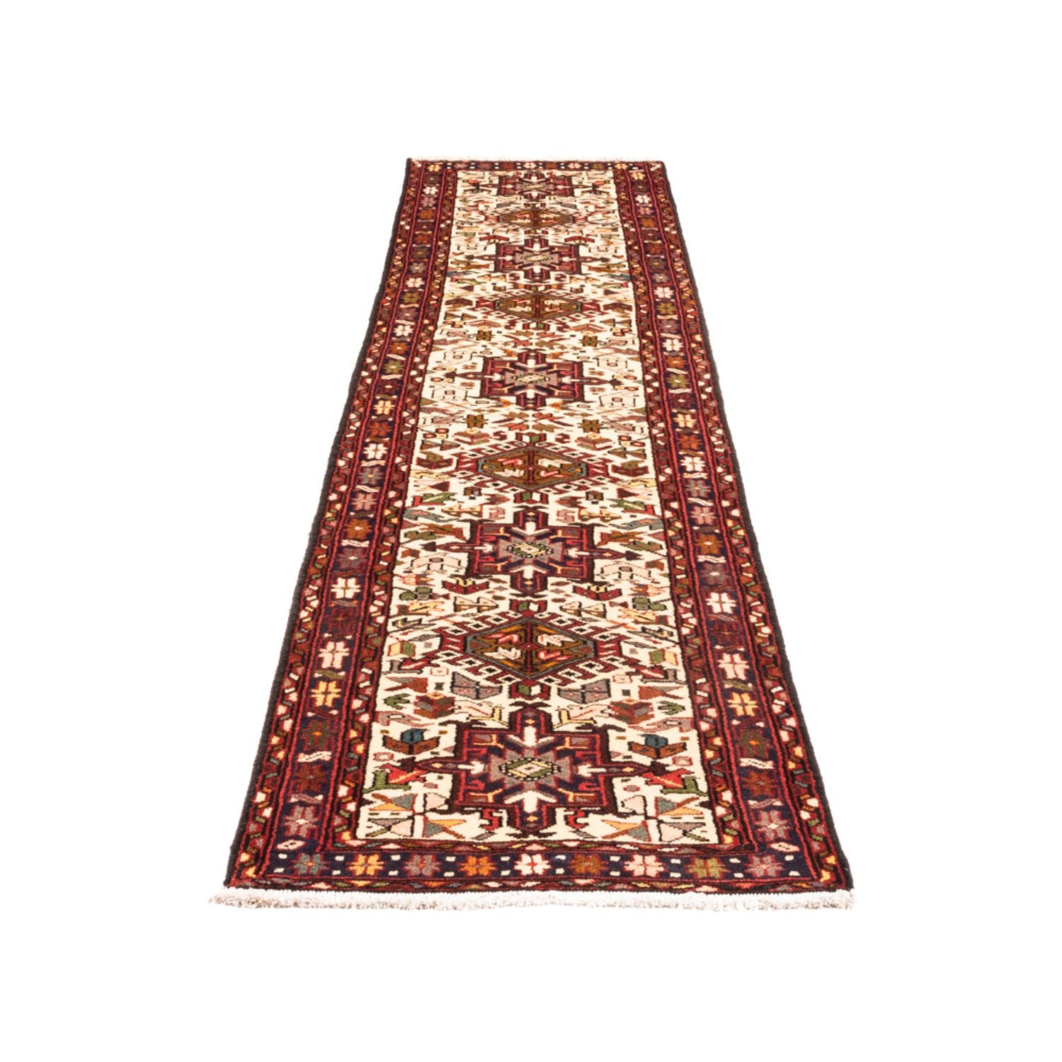 Løber Persisk tæppe - Nomadisk - 300 x 70 cm - beige