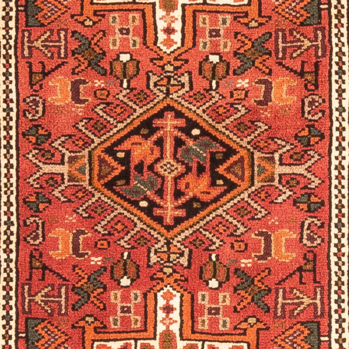 Løber Persisk tæppe - Nomadisk - 281 x 64 cm - rød