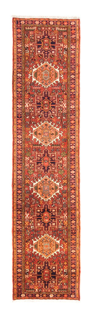 Løber Persisk tæppe - Nomadisk - 288 x 68 cm - rød
