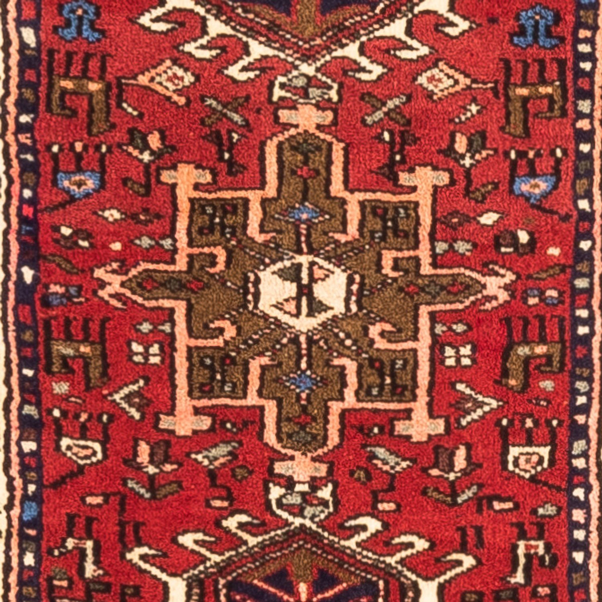 Løber Persisk tæppe - Nomadisk - 287 x 68 cm - rød