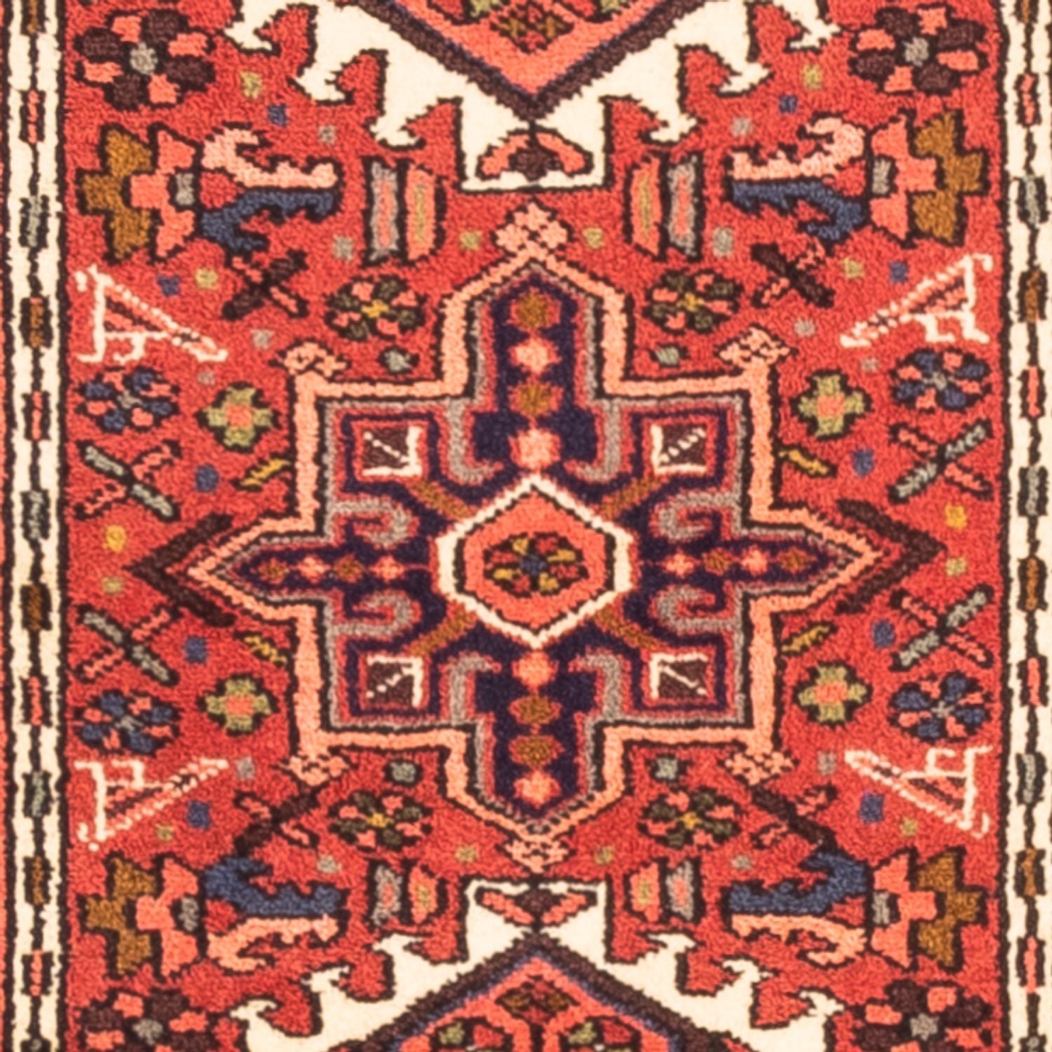 Løber Persisk tæppe - Nomadisk - 287 x 65 cm - rød