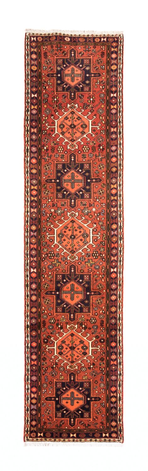 Løber Persisk tæppe - Nomadisk - 282 x 68 cm - mørkeblå